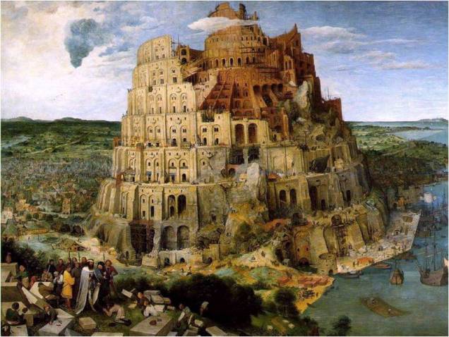 A Torre de Babel é um símbolo da sociedade internacional. O direito internacional é uma das estruturas que facilitam a interação e articulação entre os Estados.